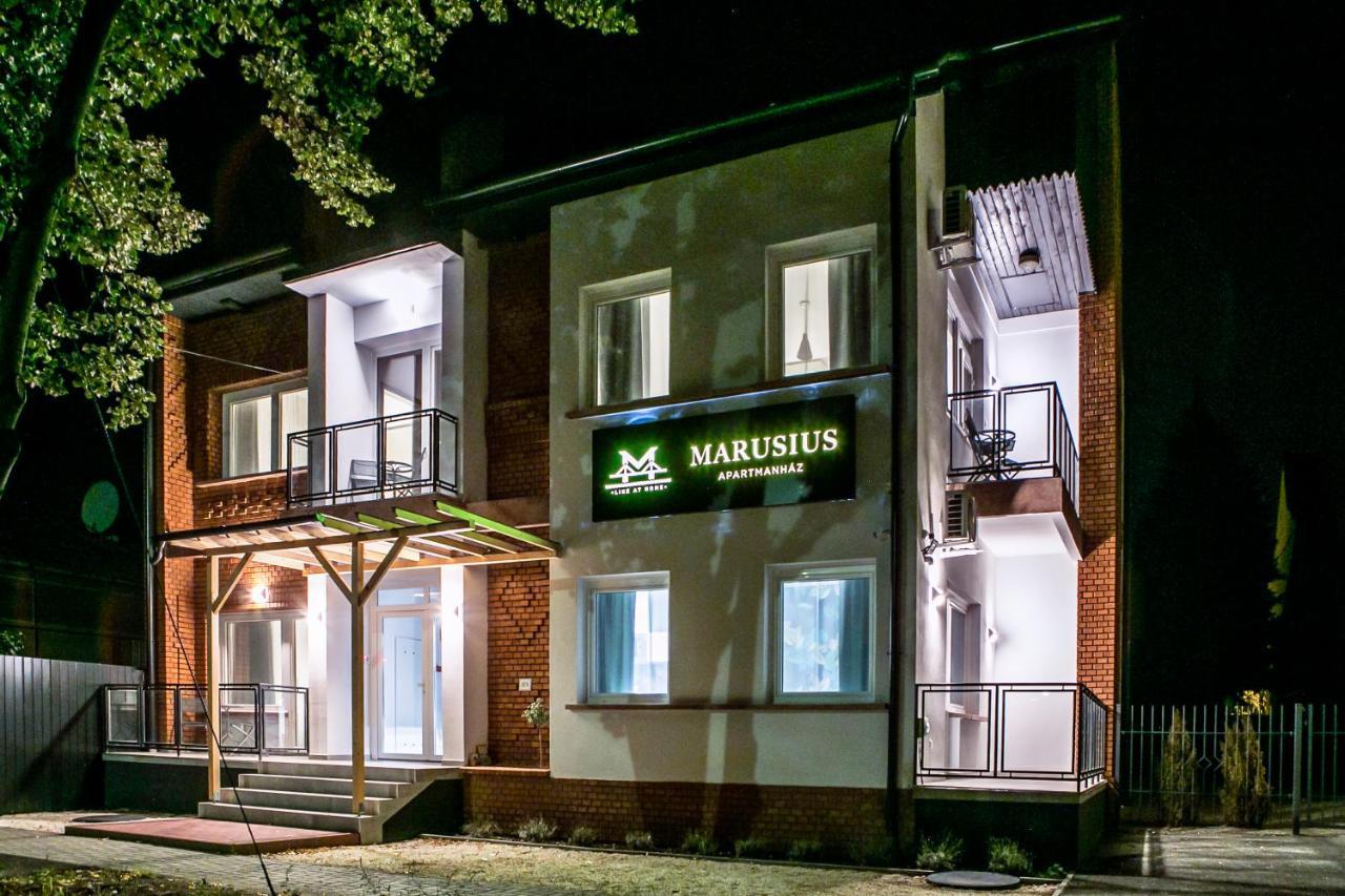 Marusius Apartmanház Makó Exterior foto